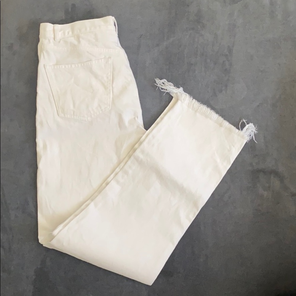 Tall white ASOS  jeans